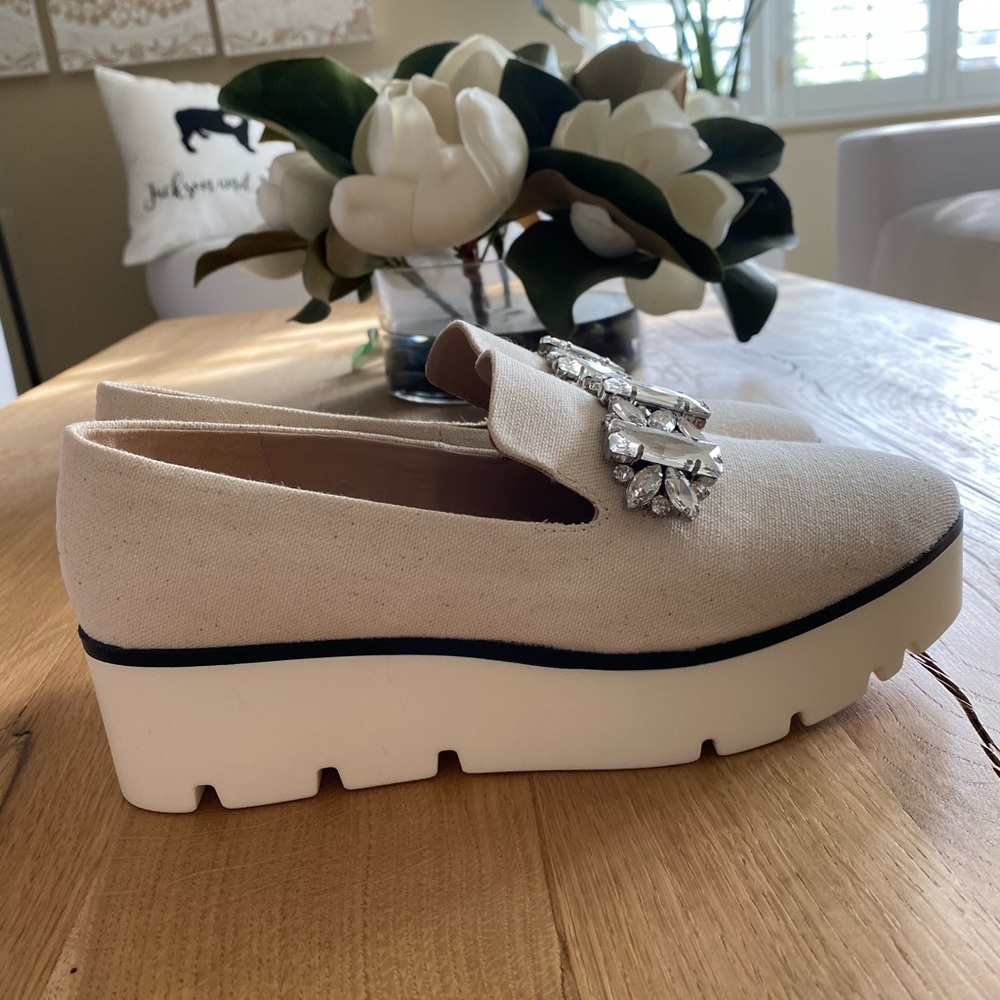 Karl Lagerfeld Embellished Loafers NWOT